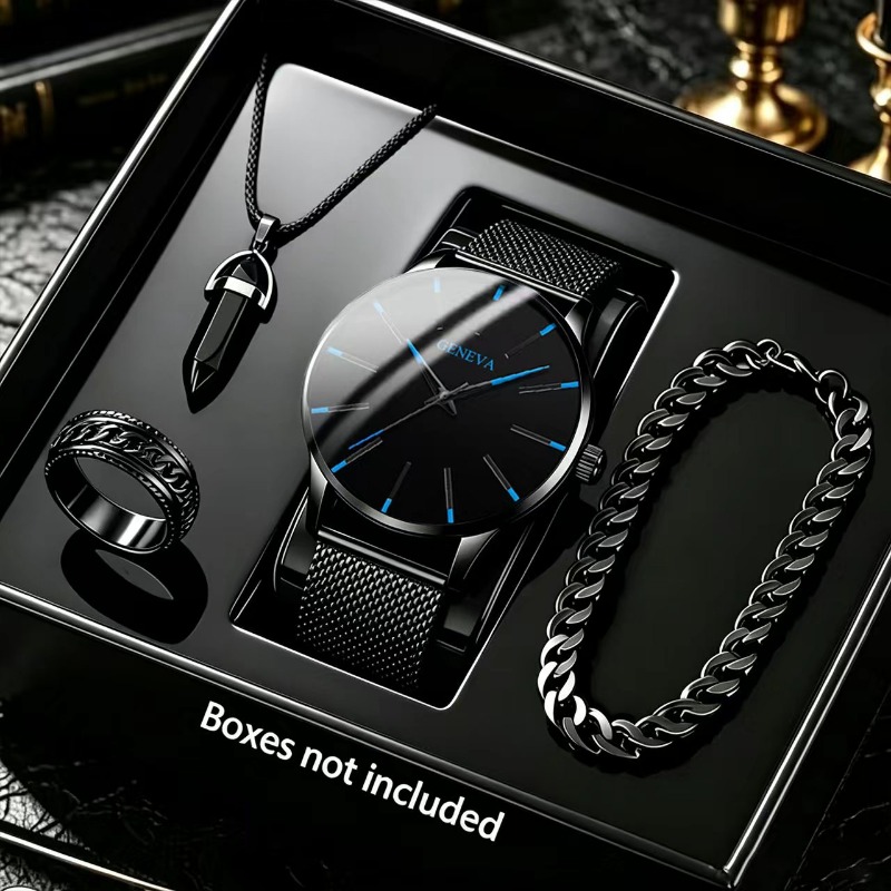 Conjunto de 4 peças: relógio d - Best Smartwatch Accessories avaliação e preço