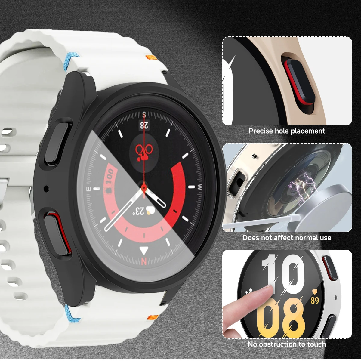 Pulseira de silicone para sams - Samsung Smartwatch Accessories avaliação e preço