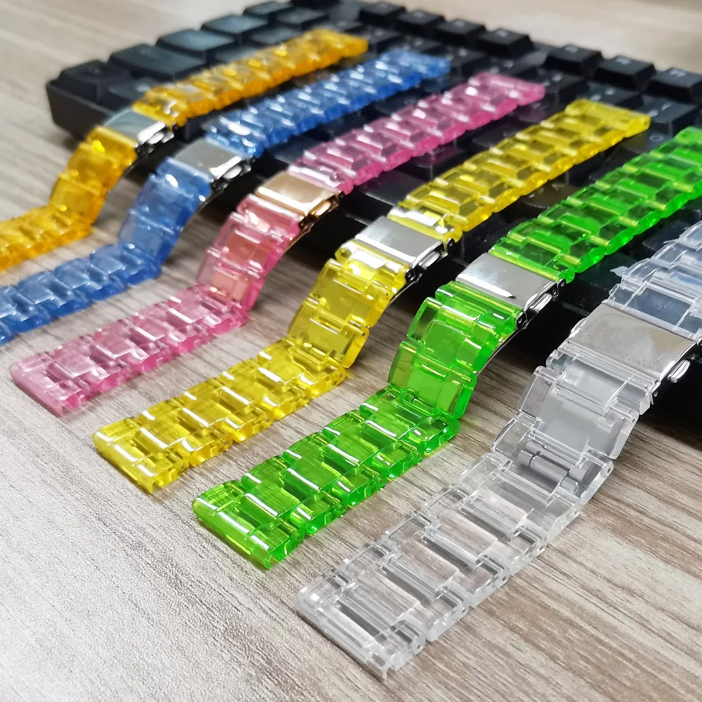 Pulseira glaciar transparente  - Titan Smartwatch Accessories avaliação e preço